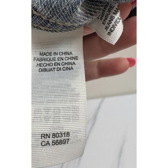 Lucky Brand Women's S Blue Military Denim Utility Vest 61% Cotton 39% Linen Zip - Picture 4 of 9